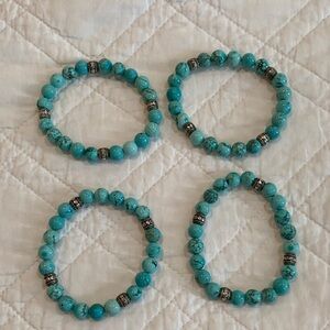 Brand new never worn Tree of Life Beaded Bracelets.